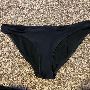 black bikini bottoms